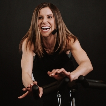 Stephanie cycling